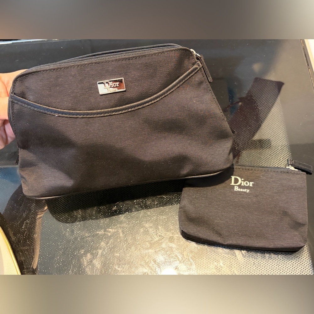 Dior Beauty Nylon Black Toiletry Bag Set - Picture 2 of 9